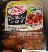 Les grillades du chef découpe de poulet barbecue