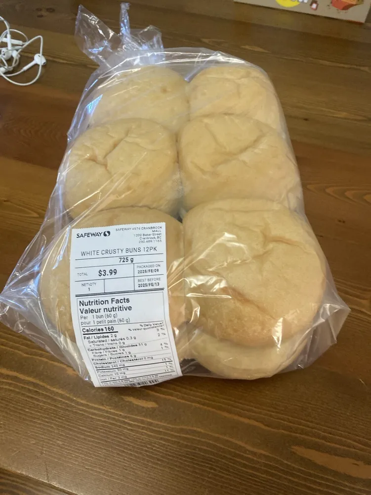 White Crusty Buns