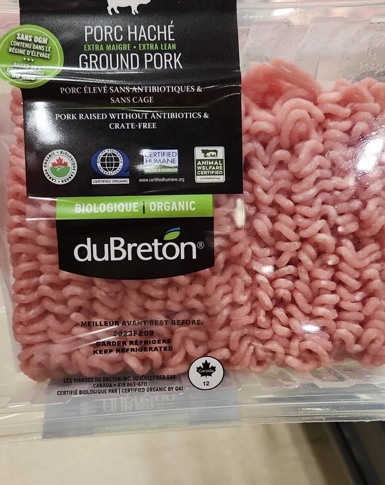 Porc haché