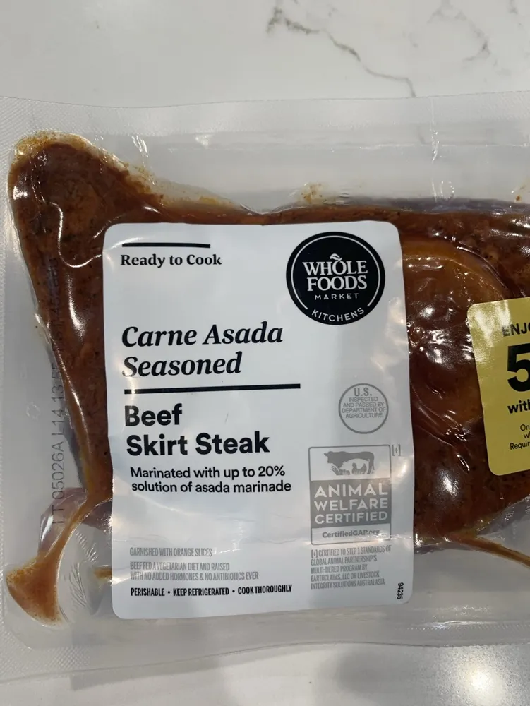 Carne asada Beef Skirt Steak
