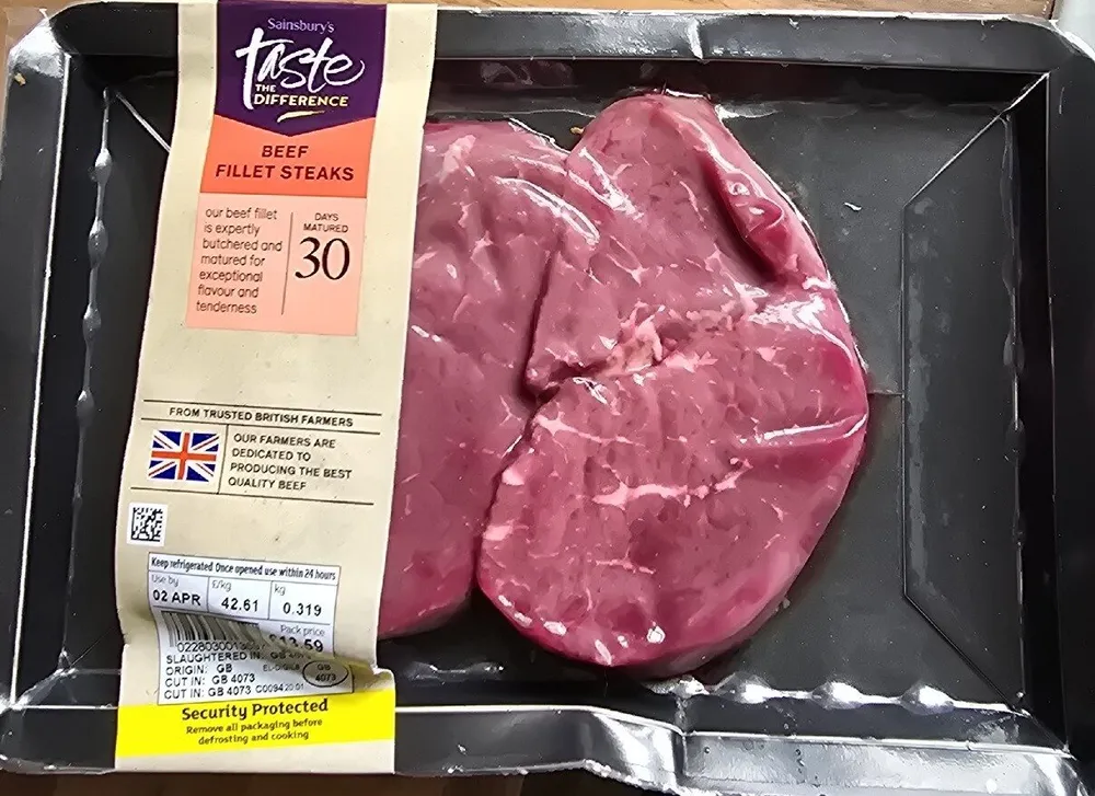 Beef Fillet Steaks