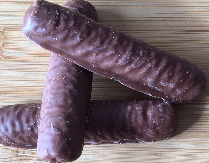 Bâtonnets enrobés chocolat lait bio