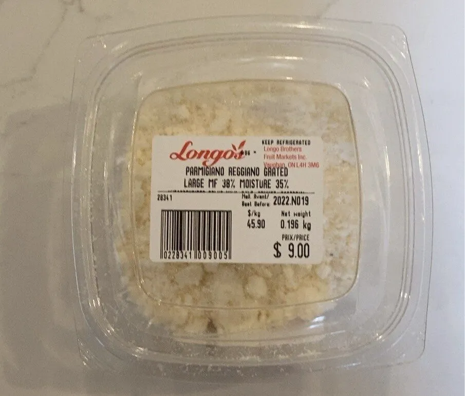 Parmigiano Reggiano Grated