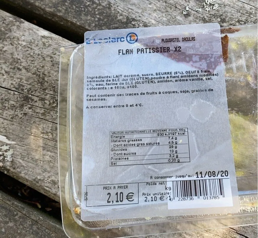 Flan patissier