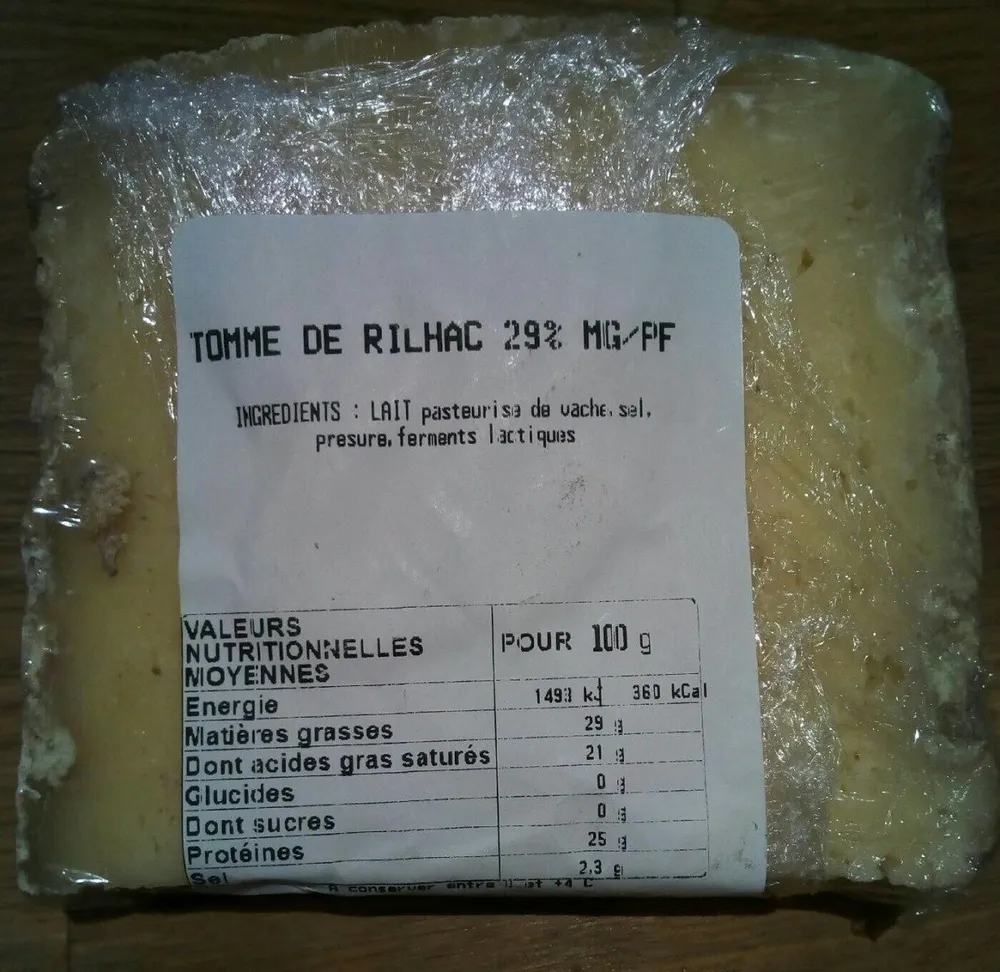 Tome de rilhac