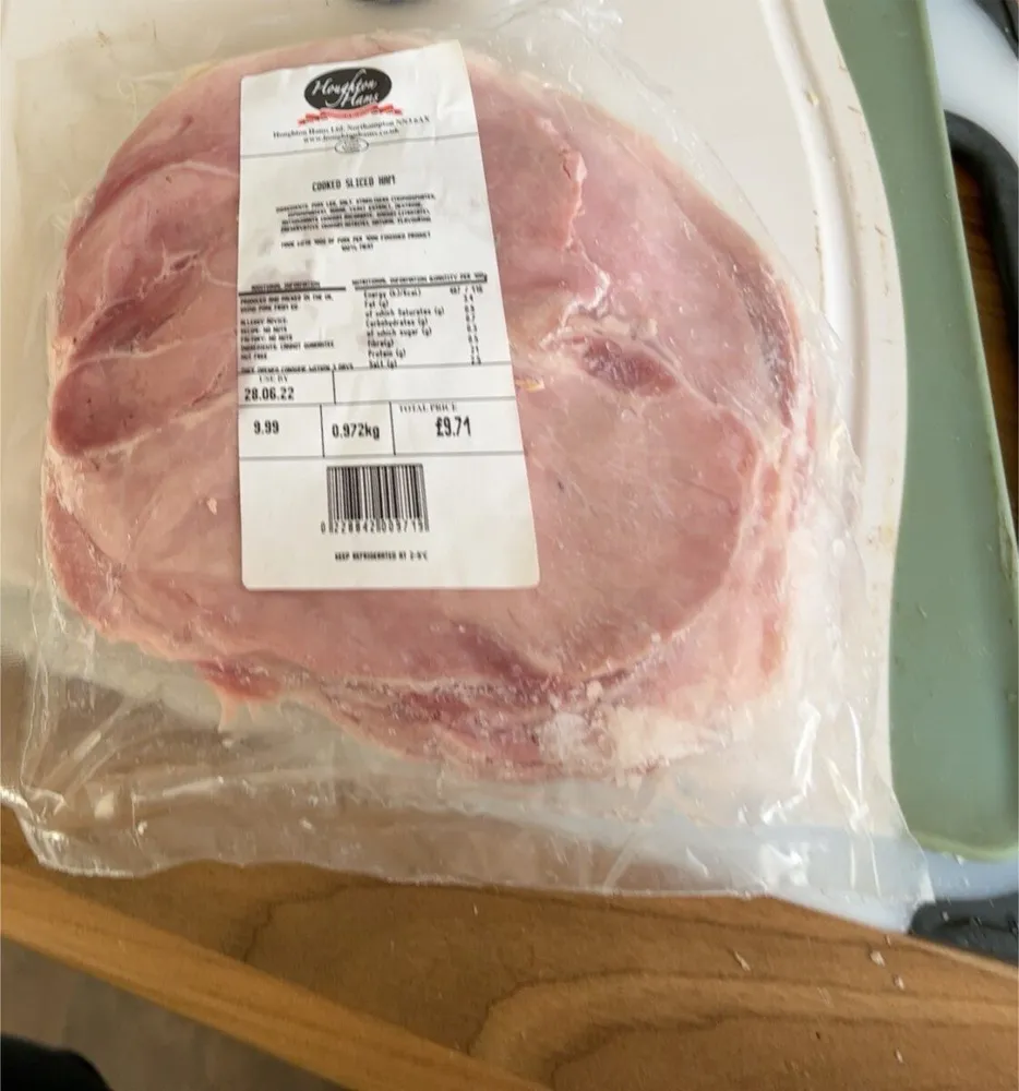 Cooked Sliced Ham