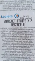Entremet fruits Decongele