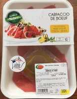 Carpaccio de boeuf