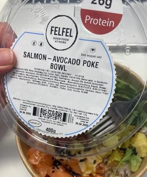 Salmon poke