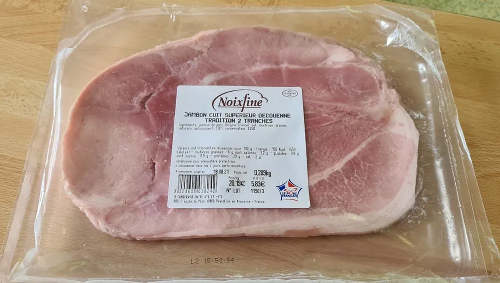 Jambon cuit supérieur