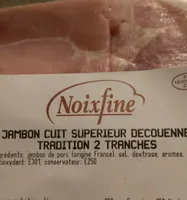Jambon cuit supérieur decouénné tradition