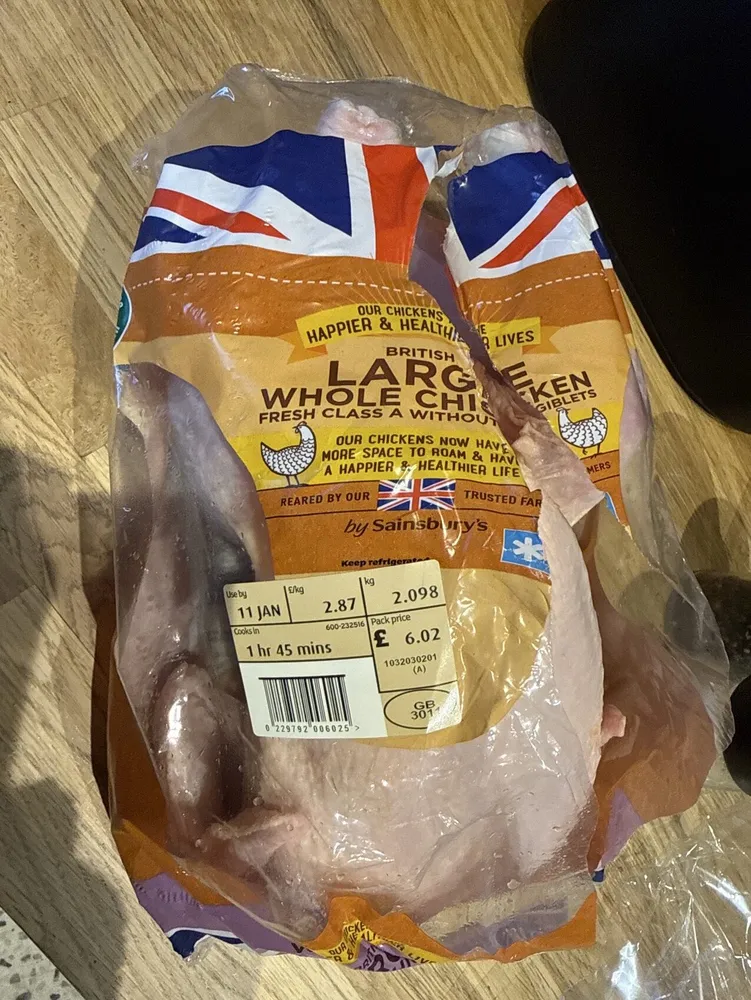 Whole chicken