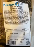 Baguette forestiere au saveur maltees