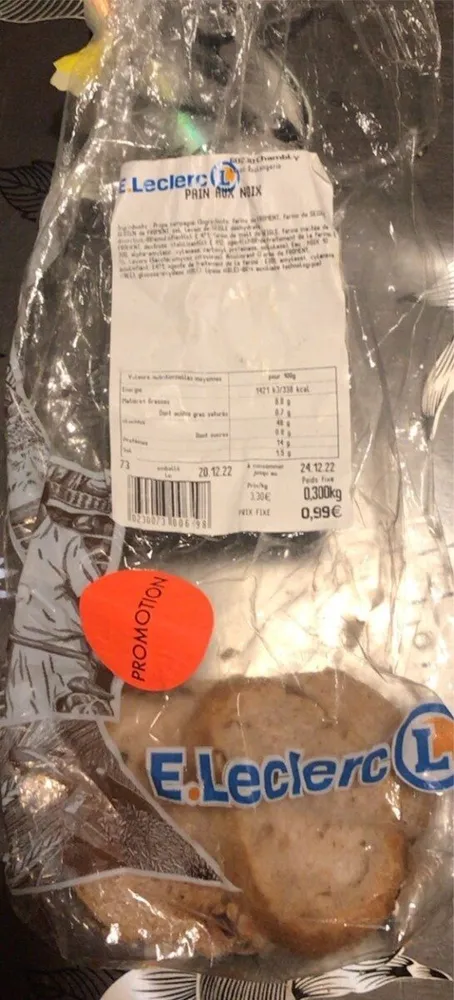 Pain aux noix
