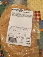 Pain de mie tranche
