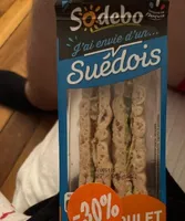 Sandwich poulet rôti à la moutarde