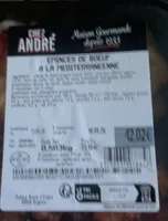 Emonces de bœuf a la méditerranéenne