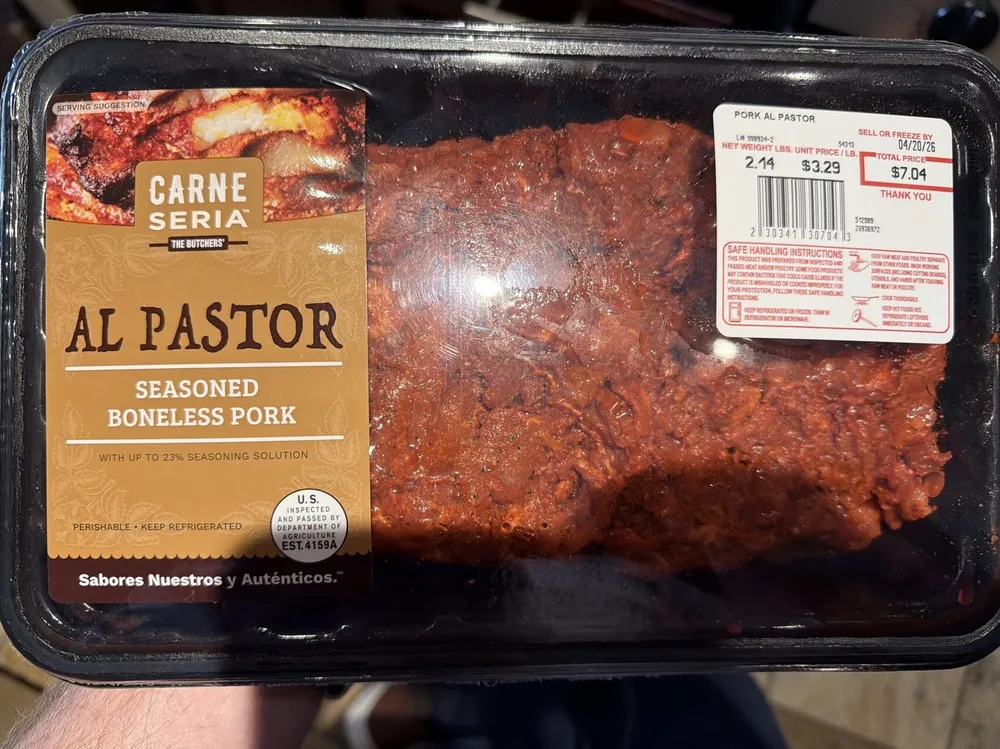 Al Pastor - Seasoned Boneless Pork