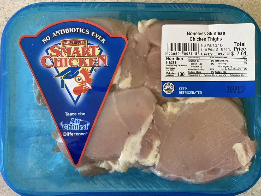Boneless Skinless Chicken Thighs