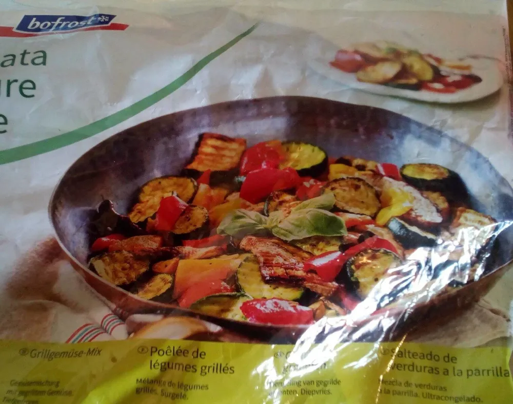 Bofrost poêlée de légumes grillés