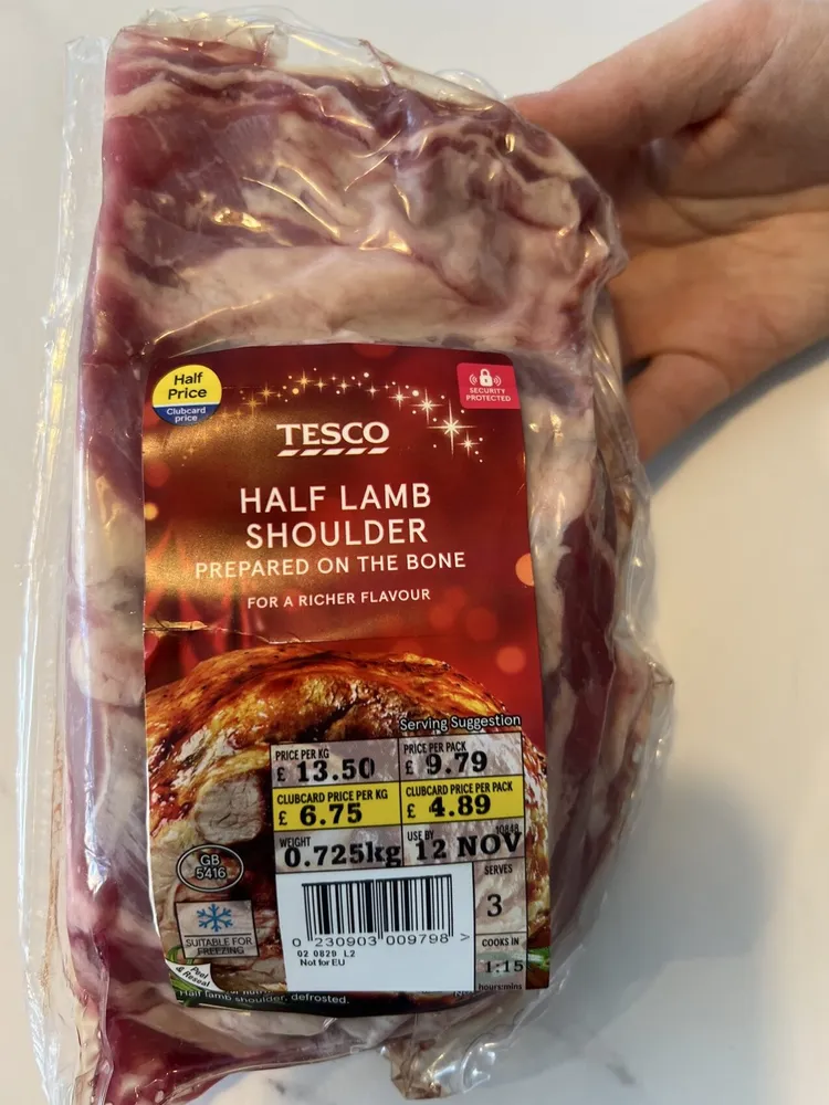 Half lamb Shoulder (On The Bone)