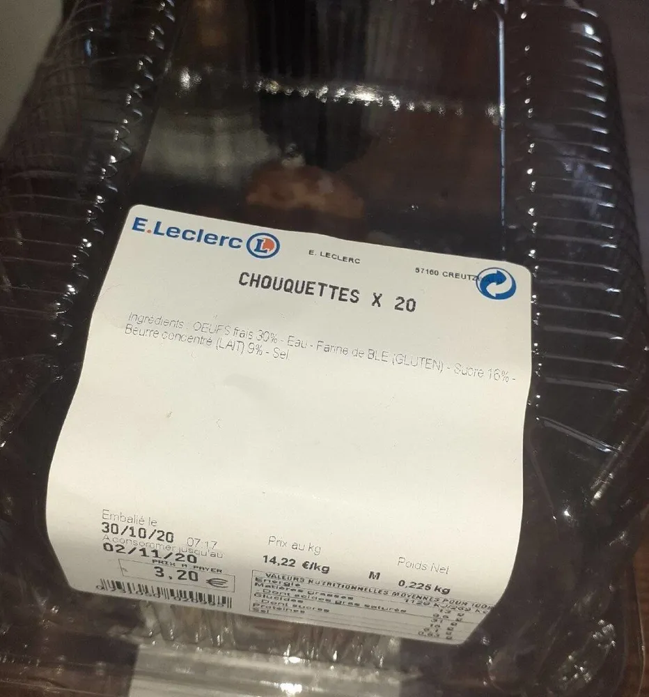 Chouquettes E.lerclerc
