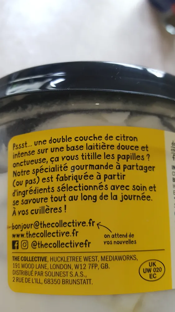 Double couche de citron