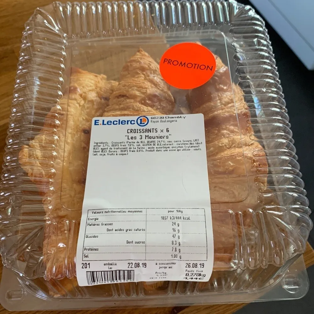 Croissant les 3 meuniers
