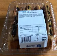 Suisses pepites chocolat x4