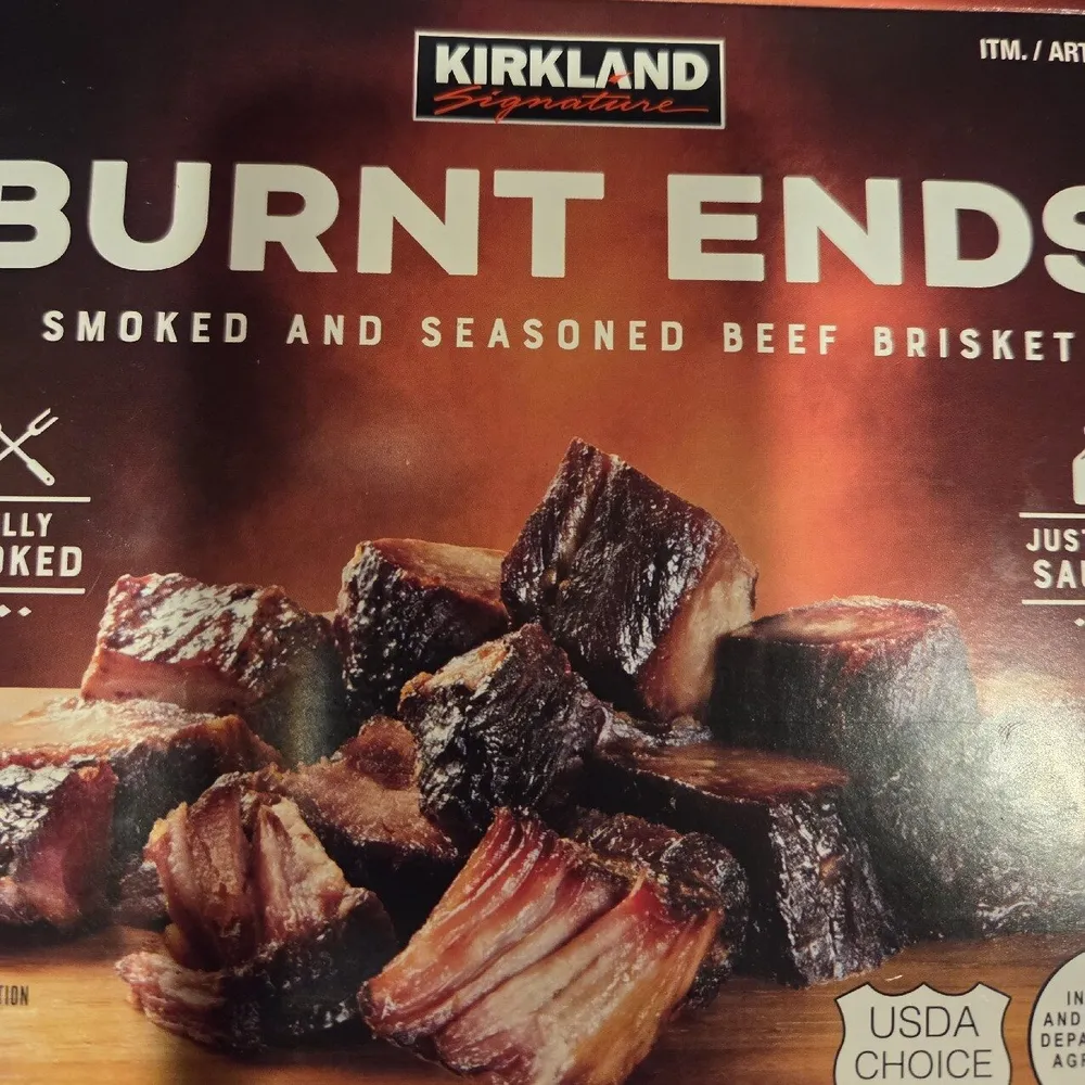 BURNT ENDS Smoked and Seasoned Beef Brisket