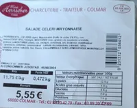 Salade céleri mayonnaise