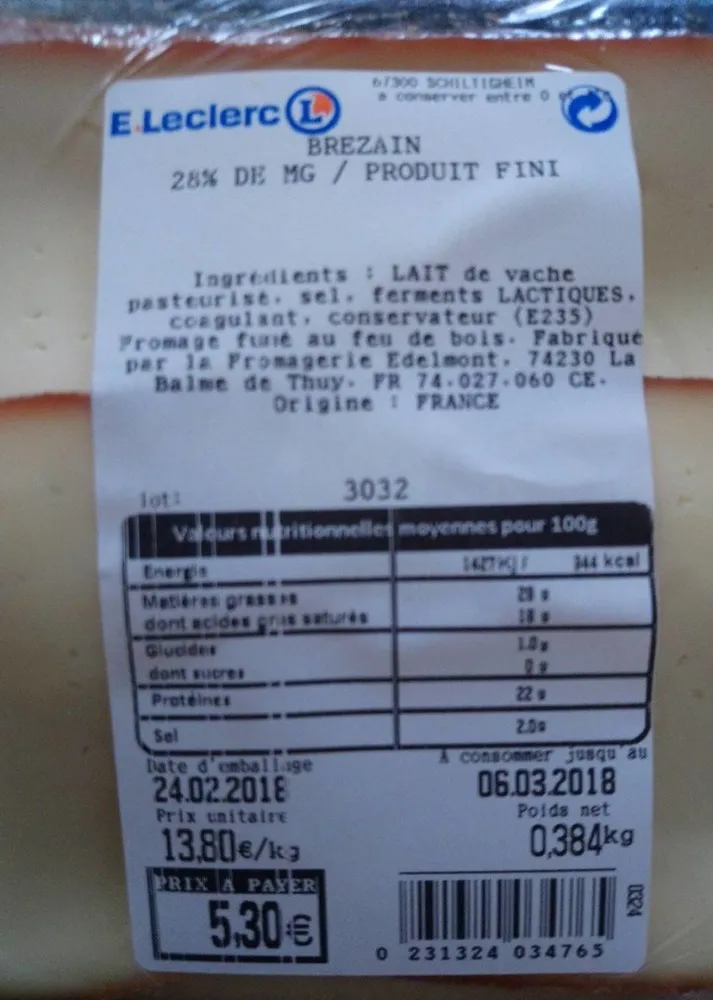 Fromage Brezain