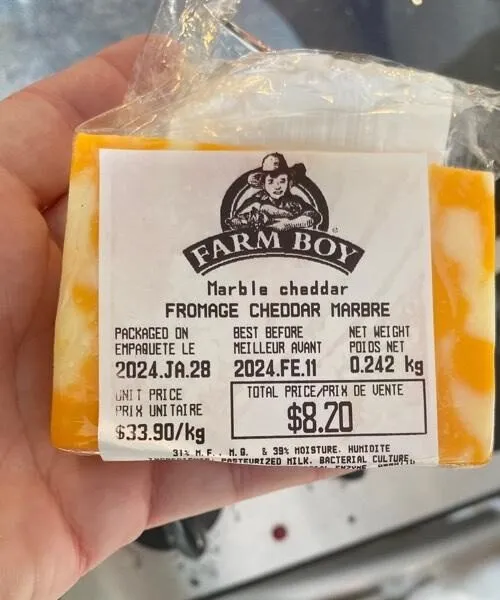 Cheddar cheese