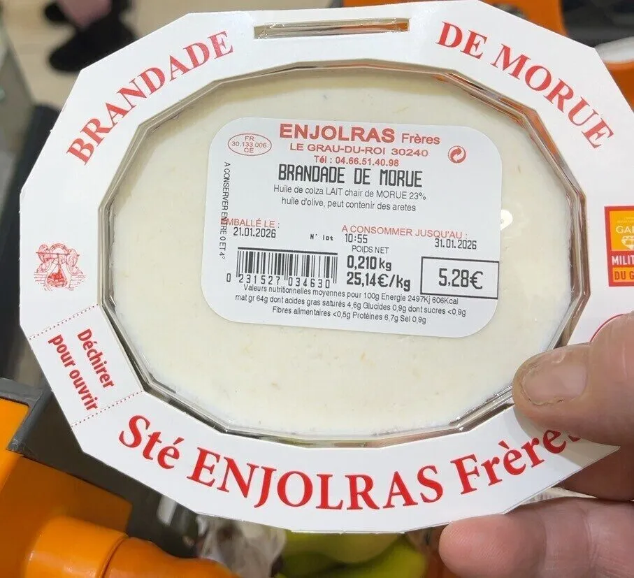 brandade morue