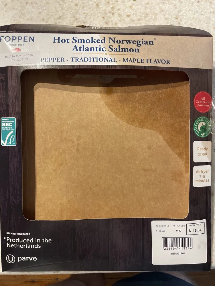 Hot Smoked Norwegian Atlantic Salmon