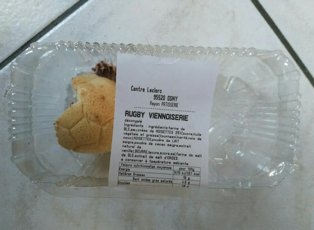 Rugby viennoiserie