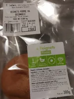 Beignets pomme x4 décongelé