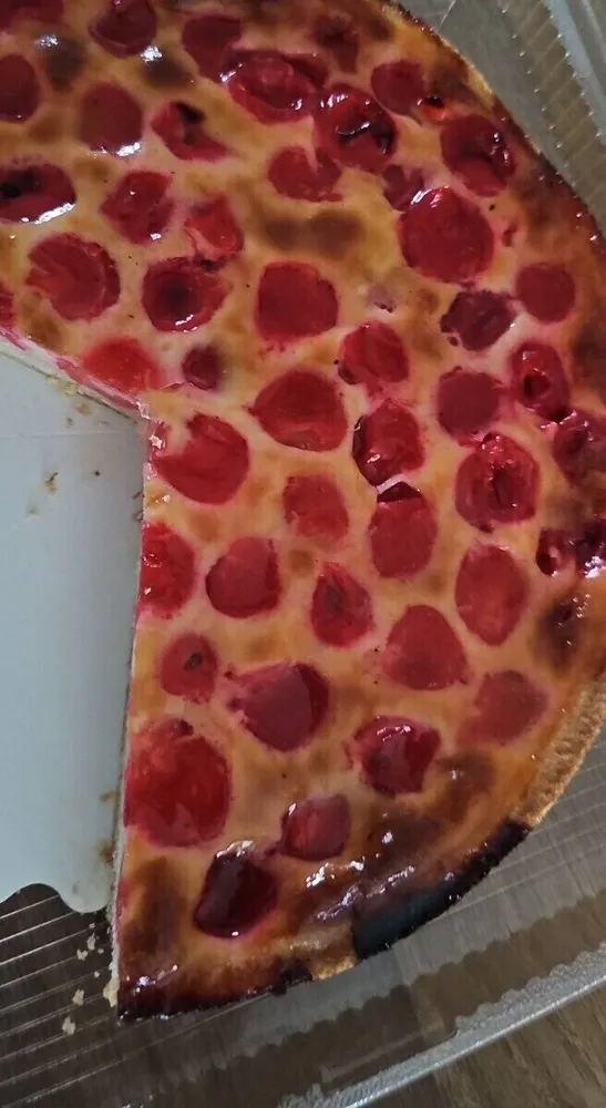 Tarte cuite cerise