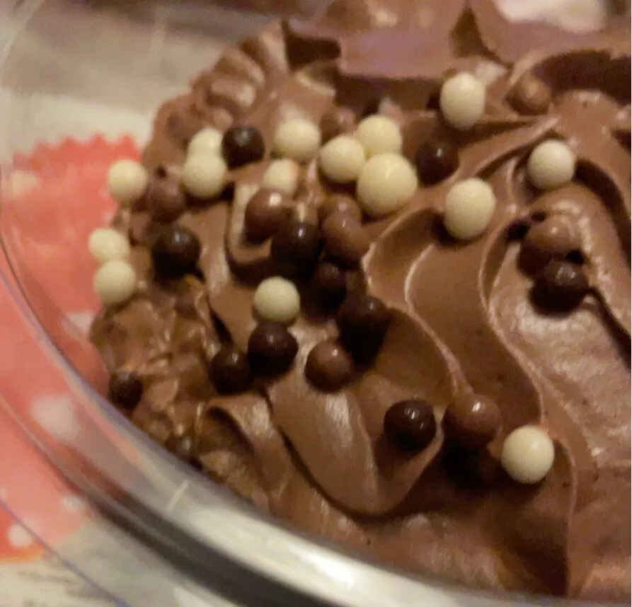 Coupelle mousse chocolat