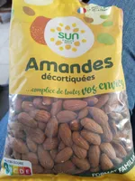 Amandes décortiquées