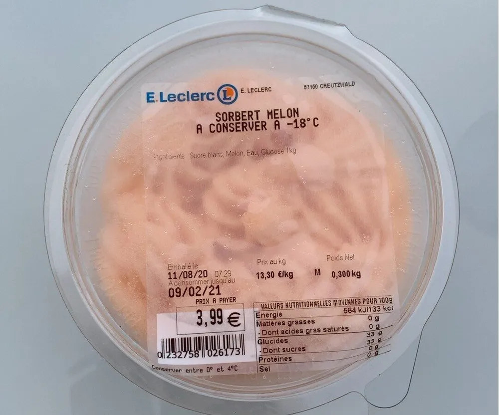 Sorbet Melon