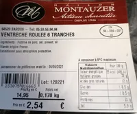 Ventreche roulée