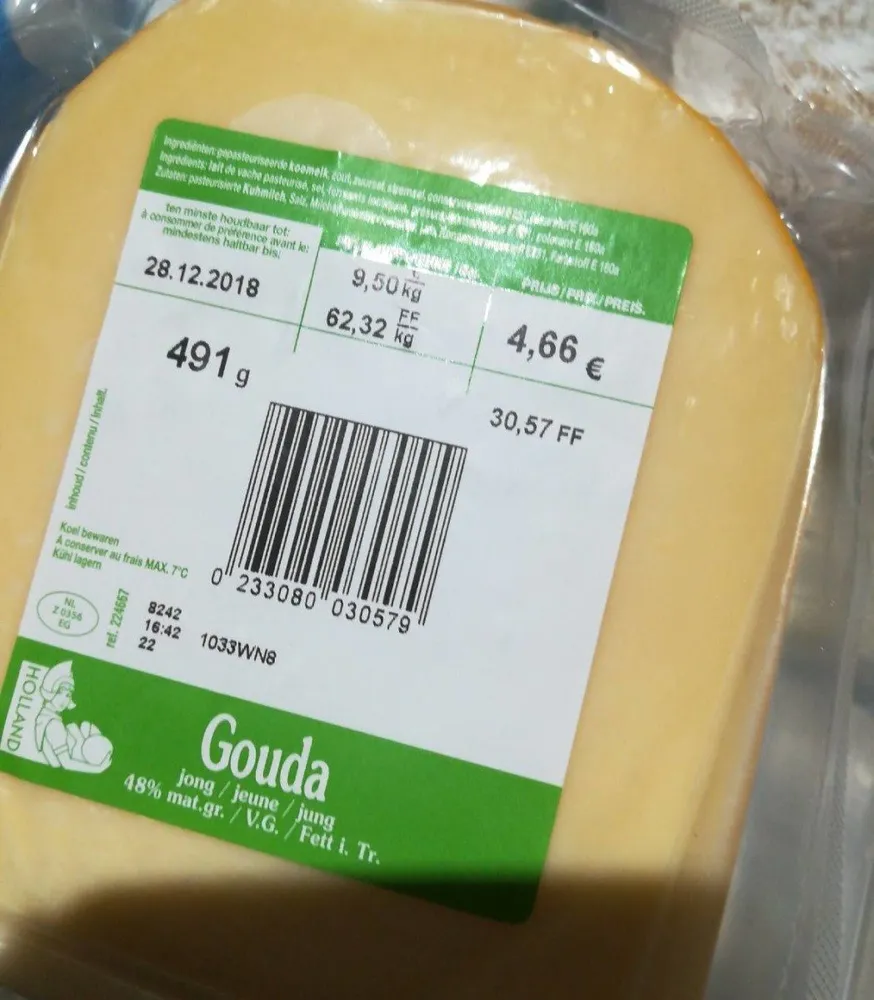 Gouda jeune
