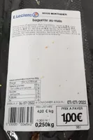 Baguette au maïs