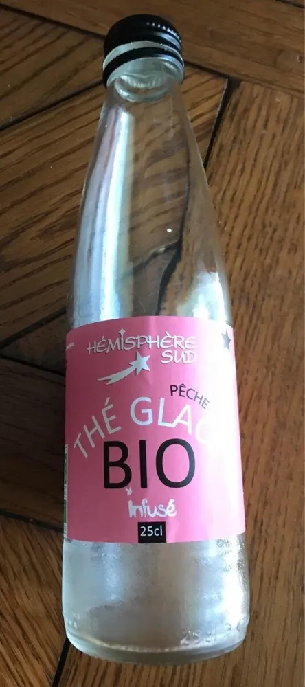 Thé Glacé Bio infusé Pêche