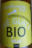 Thé glacé citron gingembre