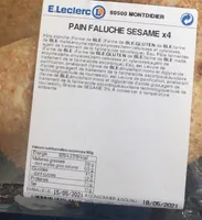 Pain faluche sesame