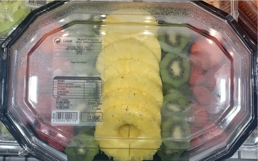 Plateau de fruits frais