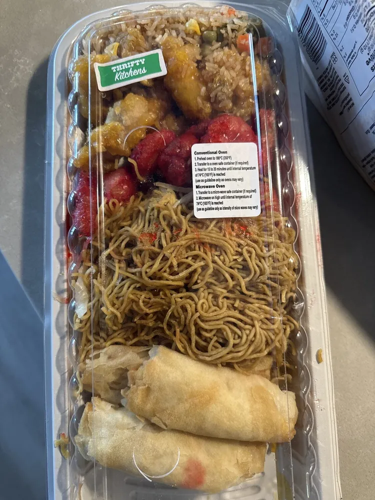 Chilled Asian Style Value Meal