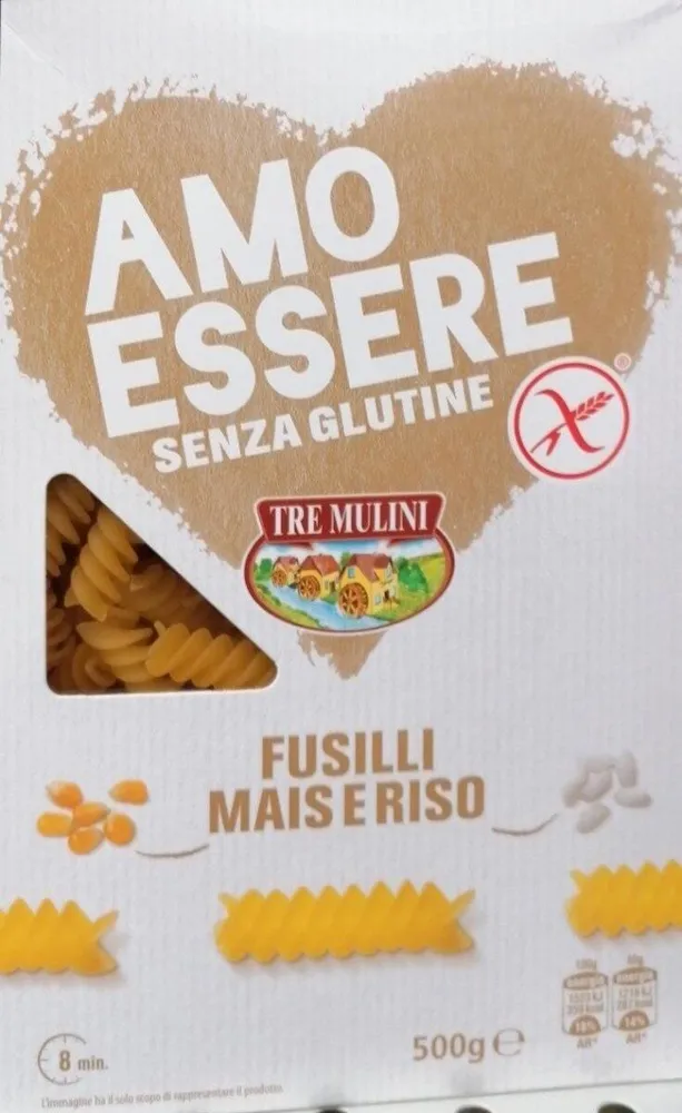 Fusilli mais e riso